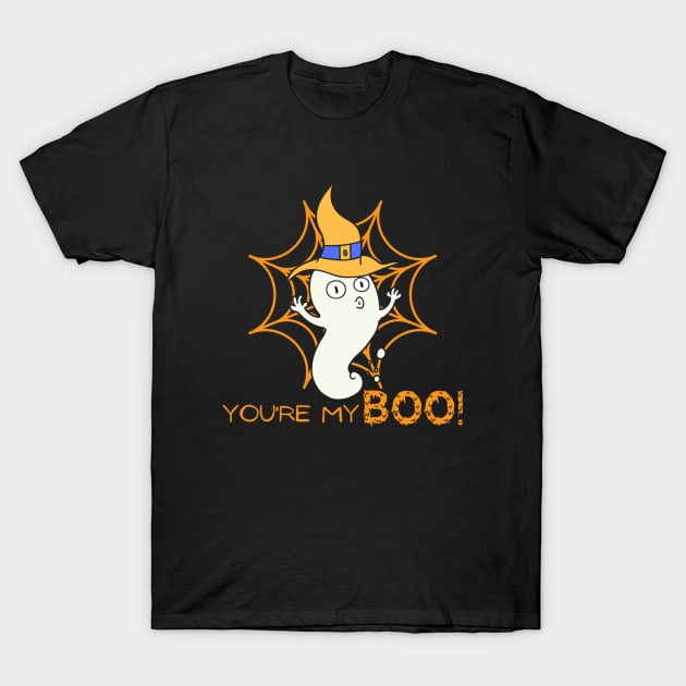 You're My BOO! Funny Halloween T-Shirt by Arda